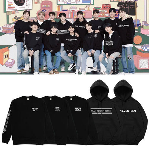 SEVENTEEN SvtCaratLand演唱会同款卫衣服宽松加绒薄春秋冬上衣