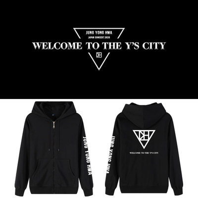 CNBLUE郑容和日巡演唱会WELCOME TO THE Y’S CITY周边同款卫衣服