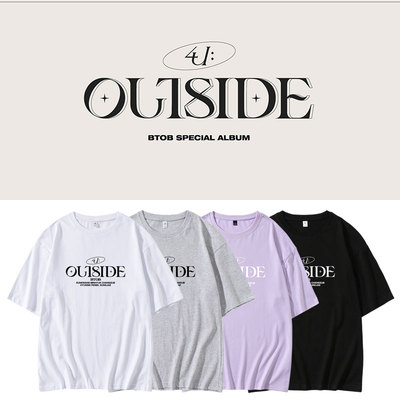 BTOB专辑周边衣服同款短袖T恤