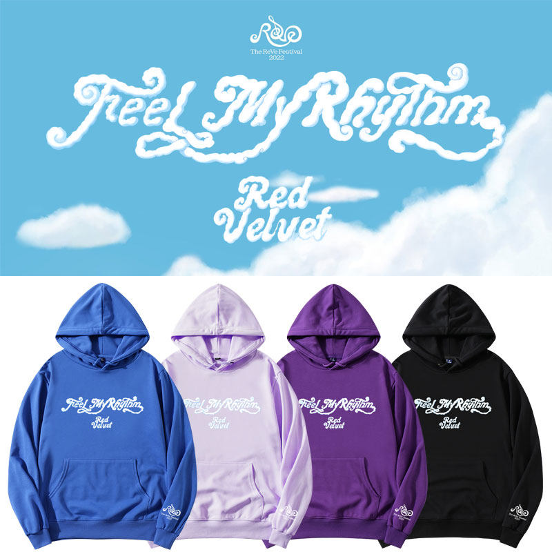 RedVelvet红贝贝专FeelMyRhythm周边同款卫衣打歌服加绒薄