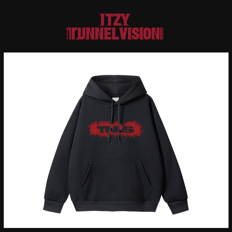 ITZY单曲周边卫衣薄款加绒男女打歌衣服秋冬季