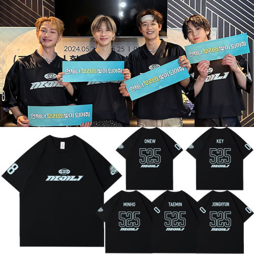 SHINee六巡演唱会同款短袖T恤