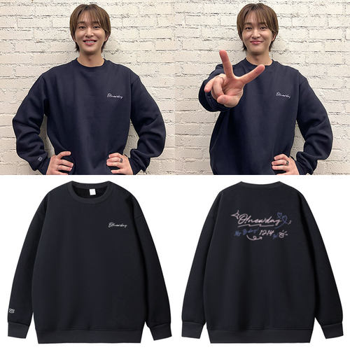 SHINee温流ONEW演唱会O! NewDay周边同款卫衣服圆领加绒薄款上衣