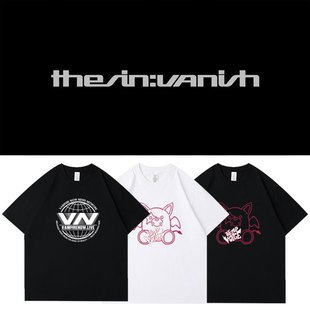 ENHYPEN组合TheSinVANISH周边应援衣服同款短袖T体恤纯棉宽松印花