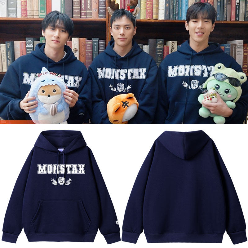 MONSTA X2024ChristmasMessage周边孙贤佑李玟赫任昌均同款卫衣服
