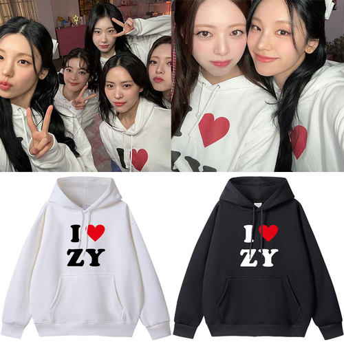ITZY六周年周边同款卫衣服连帽衫