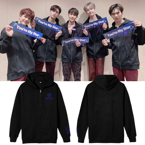ASTRO 2020 FAN PARTY演唱会周边同款卫衣拉链连帽开衫打歌服 - 封面