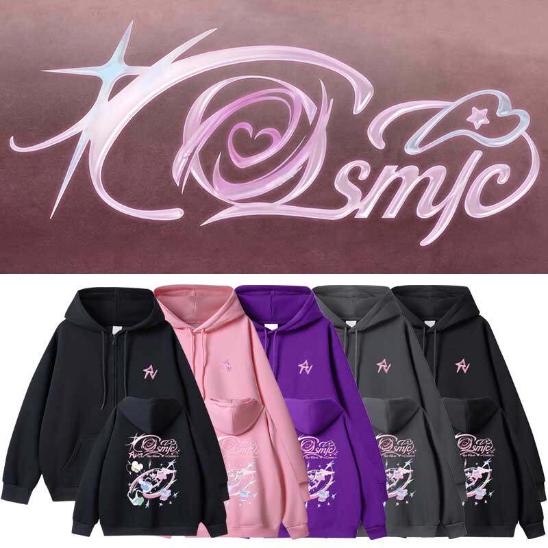 RedVelvet2024Cosmic演唱会周边同款卫衣打歌服加绒薄秋冬连帽衫