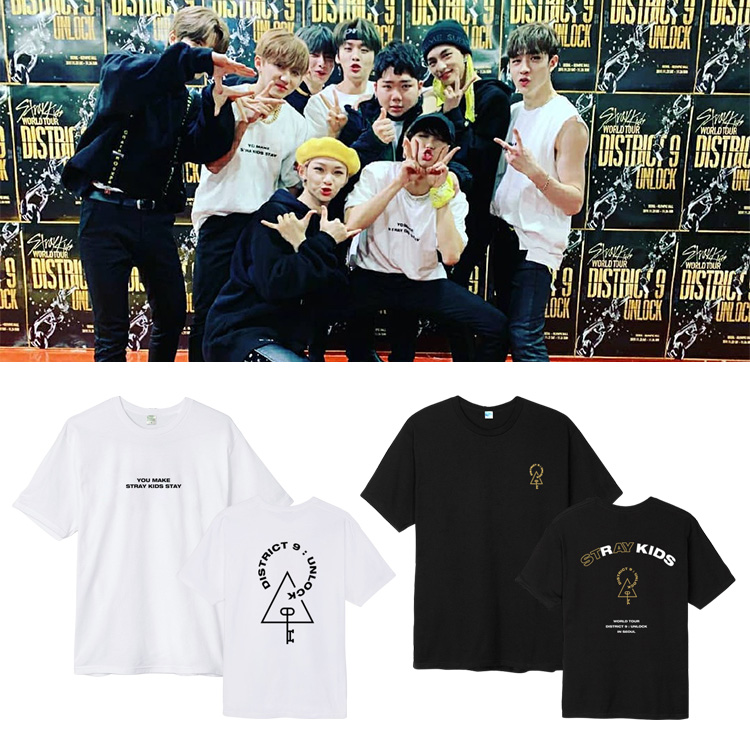 组合演唱会周边打歌衣服短袖T恤