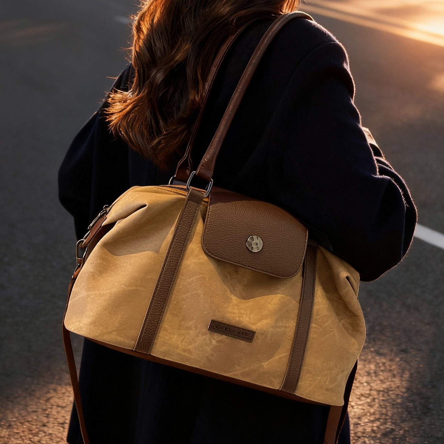 大容量包包女秋冬复古2025新款休闲斜挎包高级质感单肩通勤枕头包