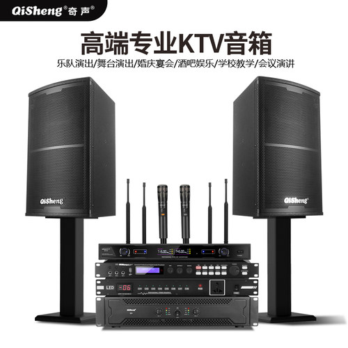 奇声专业家庭KTV音响套装全套