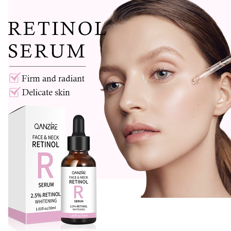 跨境视黄醇精华液维a醇Retinol serum淡化细纹补水保湿精华液