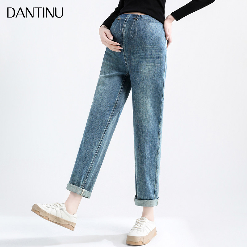 孕妇老爹裤春季外穿大码无托腹春夏宽松小个子九分抽绳春秋,孕妇装/孕产妇用品/营养,孕妇休闲裤,淘宝优惠券,粉丝福利购,淘宝优惠卷