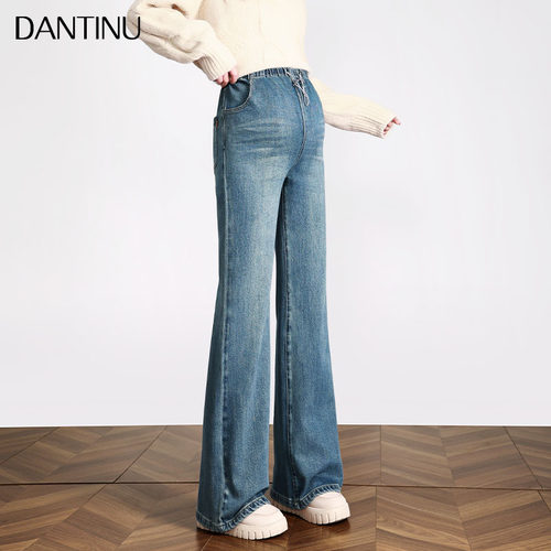 孕妇喇叭裤无托腹高腰显瘦