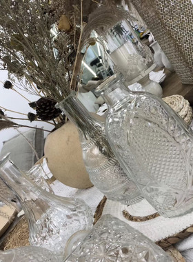 2020舍下恺舍KAISE高端轻奢日式美甲作品装饰浮雕玻璃瓶5款选择