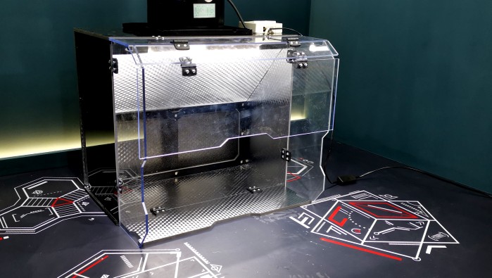 创印工坊折叠负压喷涂模型喷漆bjd上色台高达手办风箱大吸力防尘