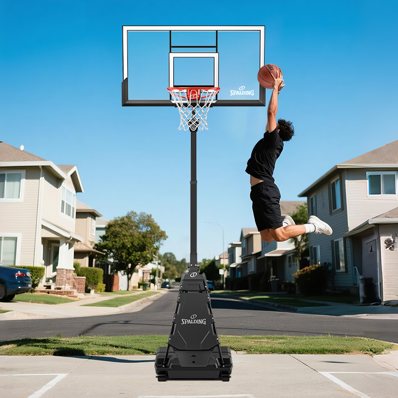 斯伯丁简易安装便携式篮球架