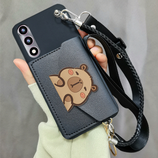 适用酷派CPDAY3手机壳cool50lite零钱包套coolpad30卡包50lite软软壳零钱包软保护壳学生外壳挂件软女新年