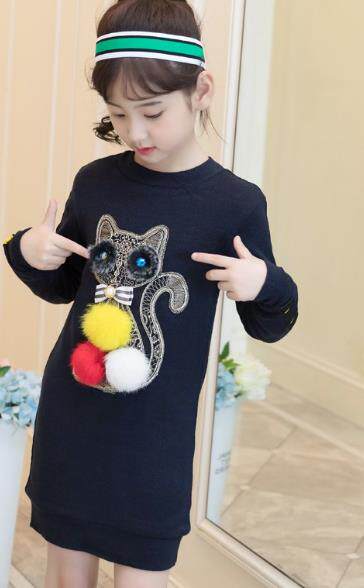 女孩打底衫加绒儿童中长款毛衣中大童胖孩子冬天穿的4-14岁十洋气|ruв категории Женская одежда, свитер - от Buy2taobao.com для оказания профессиональной услуги покупки агента Taobao