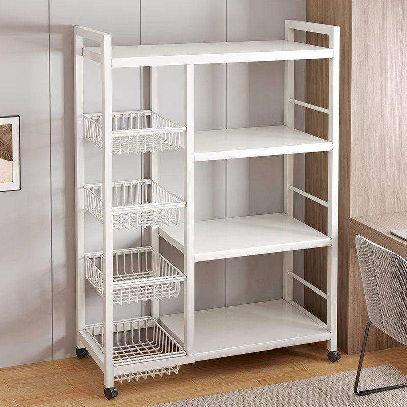 厨房落地置物架多功能零食收纳架多层微波炉储物架放果蔬杂物货架,厨房/烹饪用具,微波炉置物架,淘宝优惠券,粉丝福利购,淘宝优惠卷