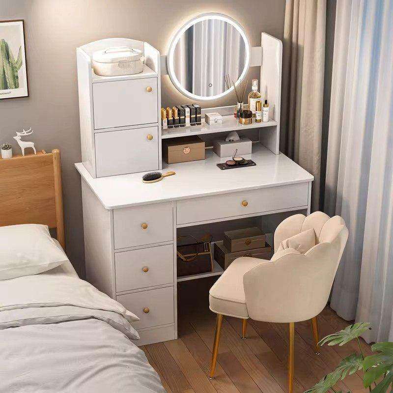 梳妆台收纳柜一体网红ins风卧室小户型现代简约现代化妆台桌子,住宅家具,梳妆台/桌,淘宝优惠券,粉丝福利购,淘宝优惠卷