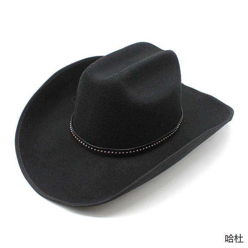 新品美国西部硬质大檐牛仔帽男草原骑马帽子女细毛尼白藏式大码帽,服饰配件/皮带/帽子/围巾,帽子,淘宝优惠券,粉丝福利购,淘宝优惠卷