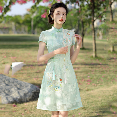 chinese traditional dress cheongsam women chipao qipao旗袍