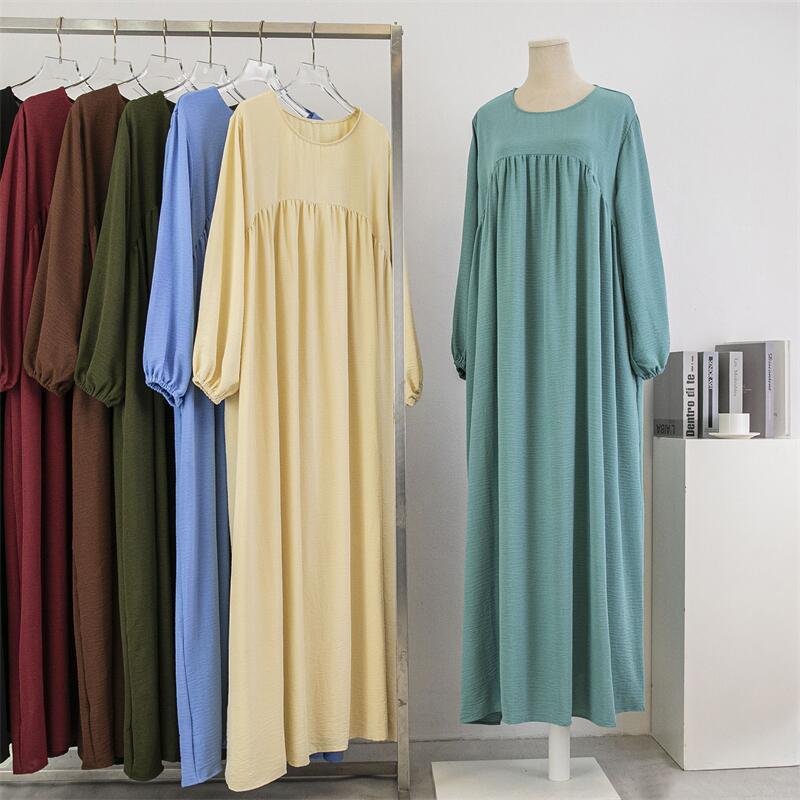 女裙women fashion dress sexy dresses vestidos外贸圆领宽松