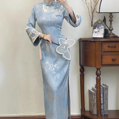 womens cheongsam elegant chinese traditional dress qipao旗袍