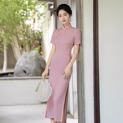 chinese traditional dress cheongsam women qipao旗袍plus size