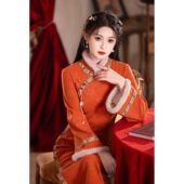 womens vintage qipao旗袍 dress cheongsam chinese traditional