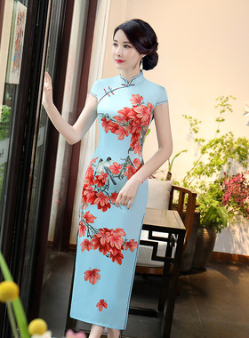 旗袍女cheongsam qipao chinese style dress vintage chipao