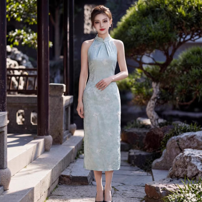 qipao cheongsam chinese traditional dress chipao旗袍贝之韵