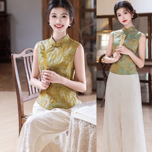 旗袍qipao cheongsam chinese traditional  dress chipao新中式
