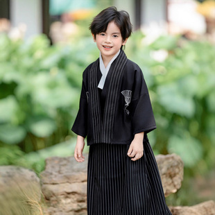 Kids Sets Kimono Samurai Costume男童和服套装 Japanese Boys