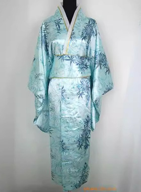 kimono dress night robe bath robe fashion dressing gown for