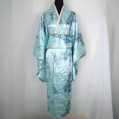 kimono dress night robe bath robe fashion dressing gown for