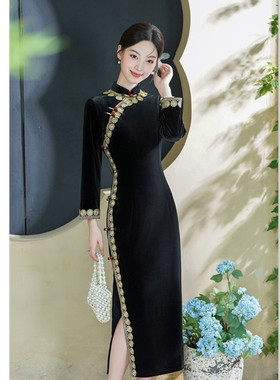 quality cheongsam chinese traditional qipao dress旗袍老上海