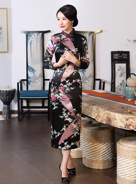 旗袍女cheongsam qipao chinese style dress vintage chipao