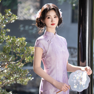 ladies chinese traditional dress cheongsam women's qipao旗袍