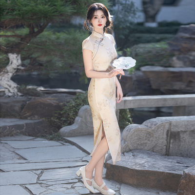 ladies chinese traditional dress cheongsam women's qipao旗袍