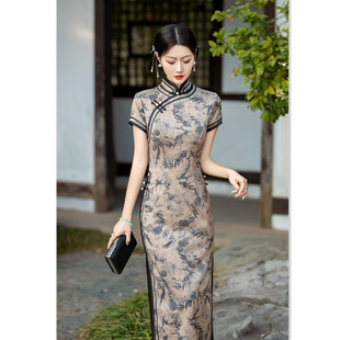 traditional quality cheongsam chinese dress旗袍老上海 qipao