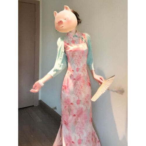 Chinese Traditional Dress Cheongsam Qipao Chipao新中式国风