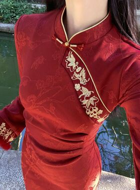 womens qipao旗袍 cheongsam elegant chinese traditional dress