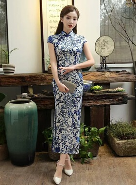 Chinese Traditional Dress Cheongsam Women Qipao旗袍Plus Size