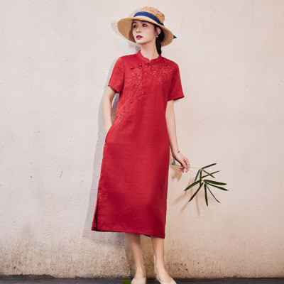 qipao chinese traditional dress cheongsam chipao高考送考改良