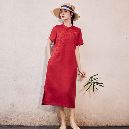 qipao chinese traditional dress cheongsam chipao高考送考改良
