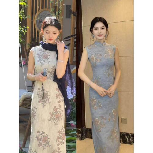 women qipao chinese dress cheongsam chipao惜时花2026新款气质