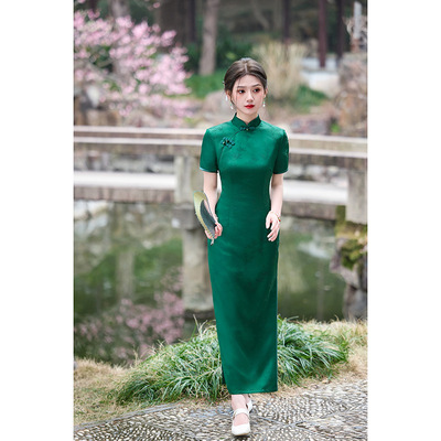 旗袍chinese dress qipao sexy women cheongsam vintage classic