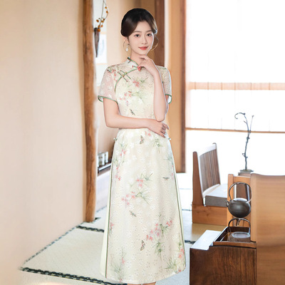 chinese traditional dress cheongsam women qipao旗袍plus size